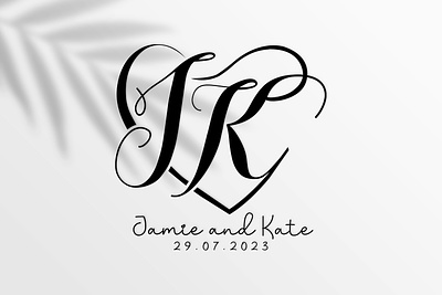 JK monogram logo branding flat jk jk logo jk monogram jk monogram logo jk wedding logo jk wedding monogram lettering logo logo design logodesign logos monogram wedding monogram