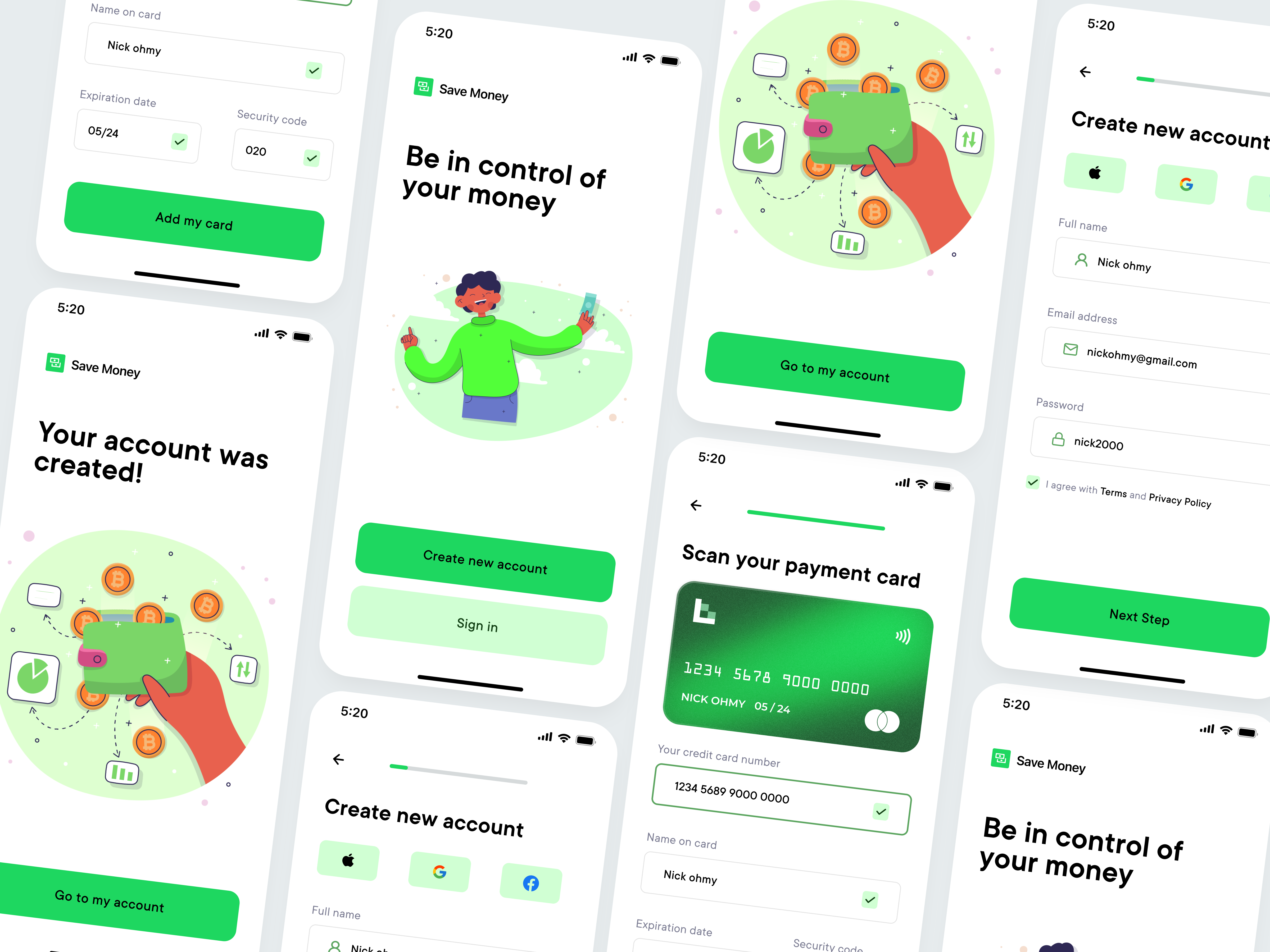 Money App UI Design💰 app app design design figma ios app ios design mobile ui money app money app design track money ui ui design uidesign userinterface