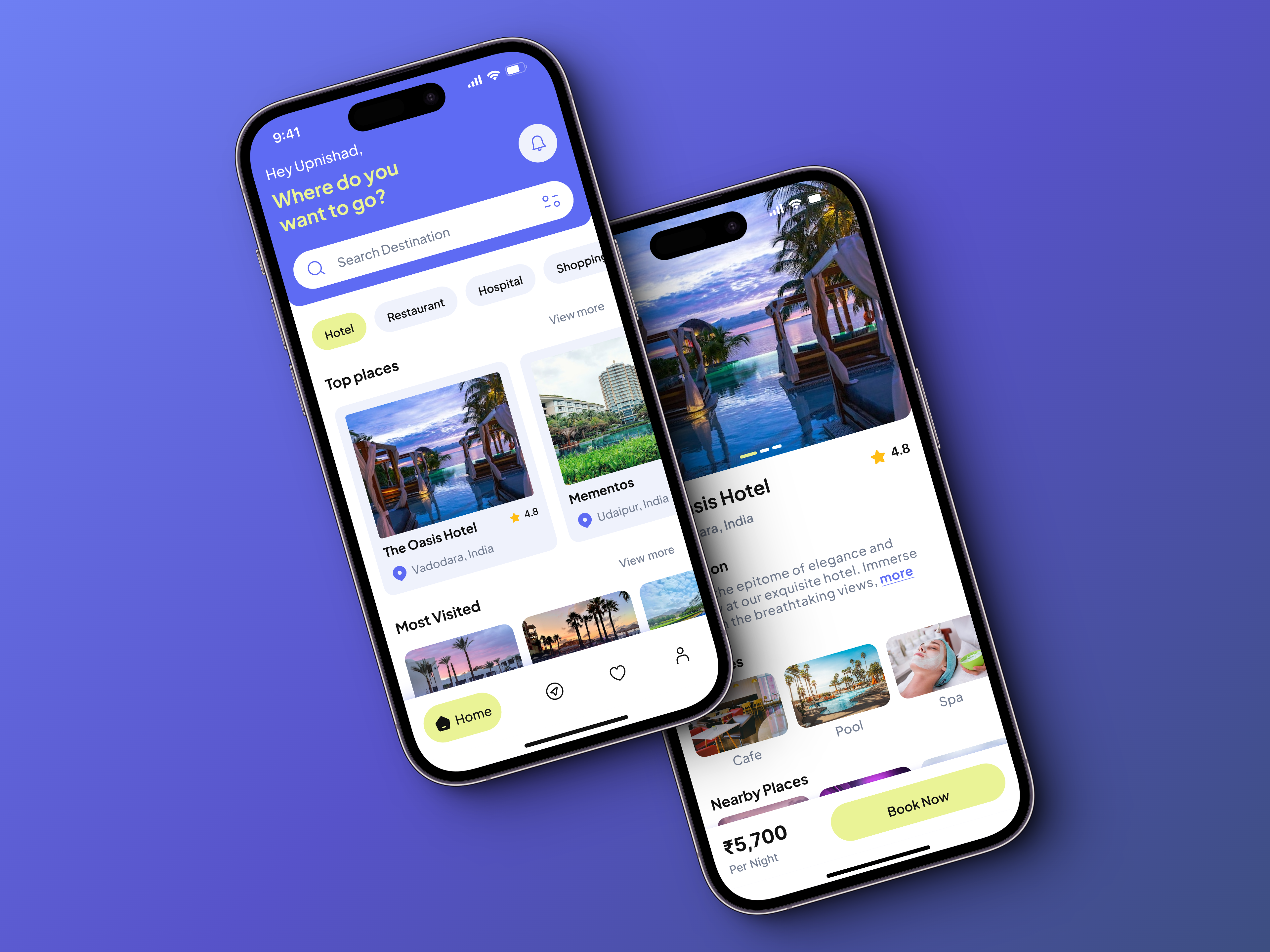 Hotel booking app branding design graphic design productdesign ui uiux ux