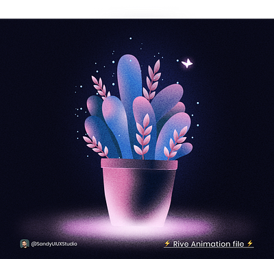Magic Plant animation dailyuichallenge design graphic design icon illustration logo magic plant