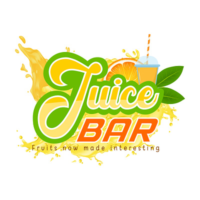 Juice Bar Logo best logo brand branding business logo company logo creativity graphic design illustration logo design modern logo unique