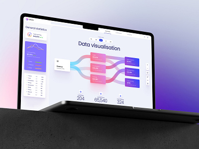 Orion UI kit – data visualization and charts templates for Figma ai ai ui chart crypto dashboard data dataviz design desktop future illustration infographic lights screen statistic tech template ui ux video