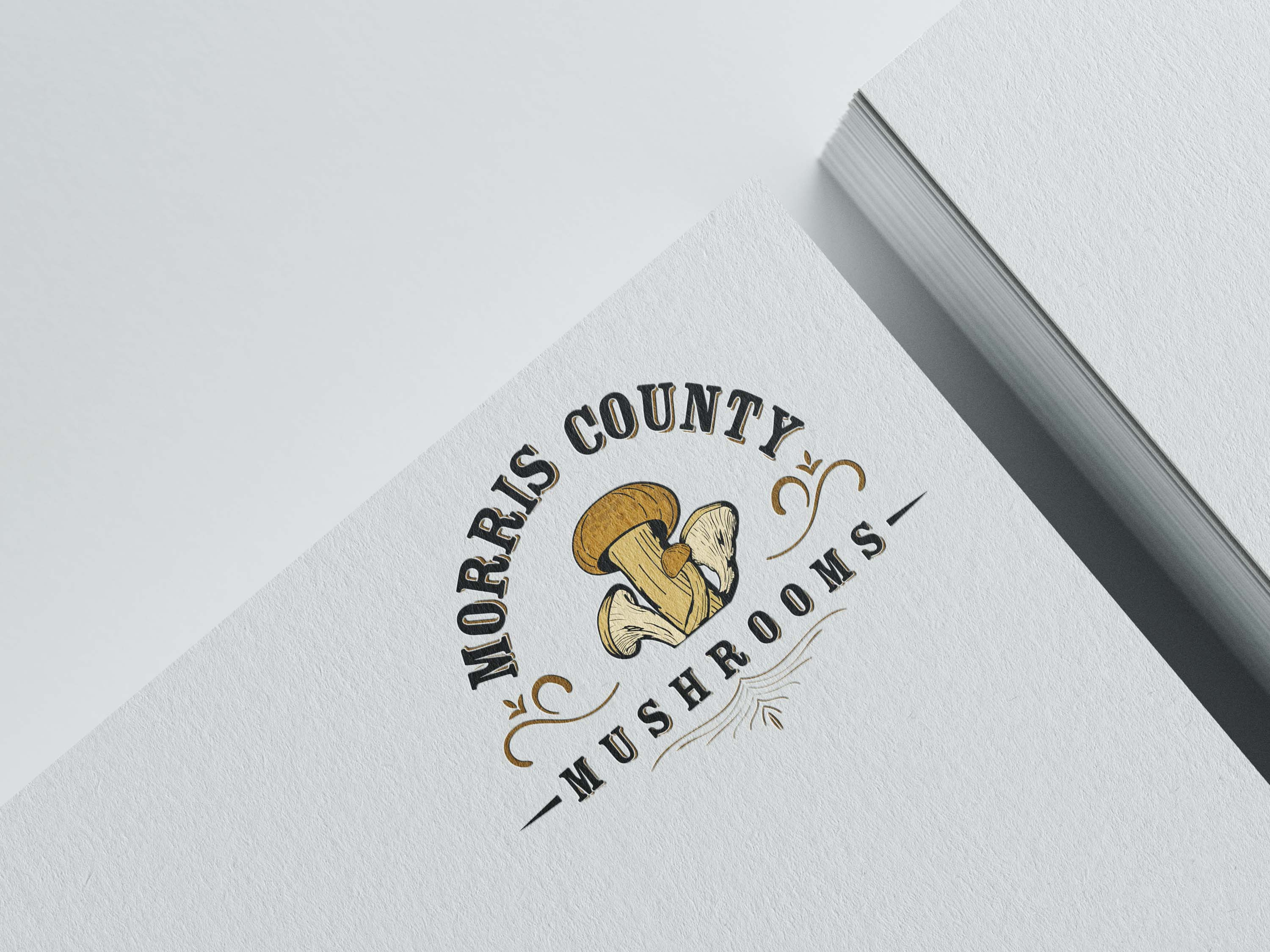 mushrooms logo art branding classic design digitalart graphic design illustration logo logodesign mushroom mushrooms oldschool vector vintage
