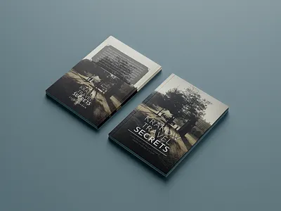 Krakow Travel Secrets Cover and Book Design book design branding design graphic design icons illustrations print design