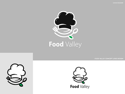 FOOD VALLEY CONCEPT LOGO DESIGN best logo brand identity branding creative design illustration logo logo design vect plus