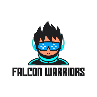 Falcon Warriors best logo branding business logo business startup company logo creativity design graphic design illustration