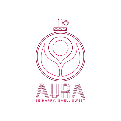 AURA best logo branding business logo business startup company logo creativity graphic design illustration