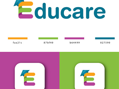 Educare logo (unused) best logo brand idendity branding educare educational logo graphic design graphicaim logo logo design logo folio vectplus