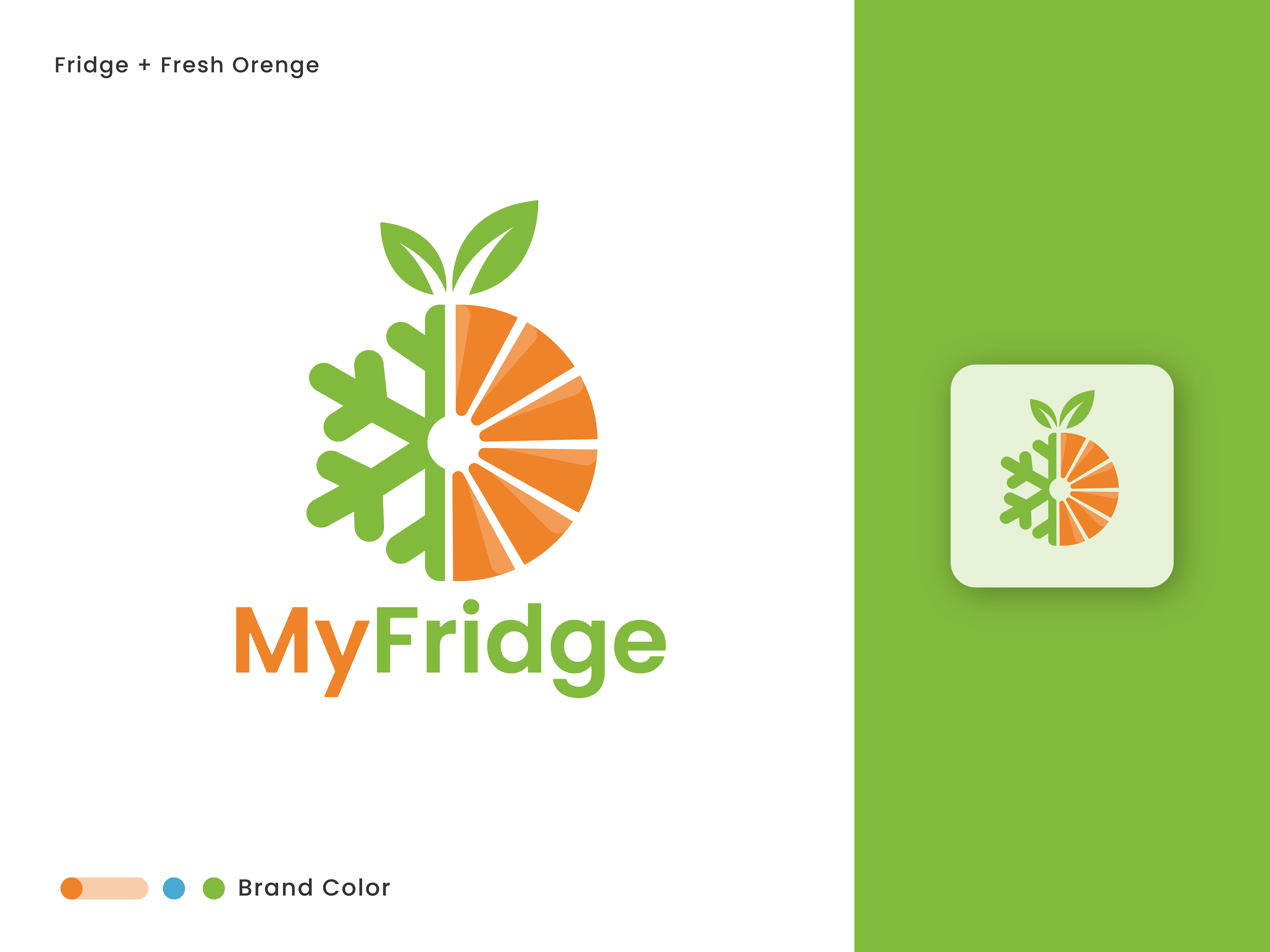 Logo, Logo design, Modern logo agency app logo branding clean creative logo design design logo flat fridge green icon illustration logo logo design logo designer logo logo modern logo orenge symbol unique logo