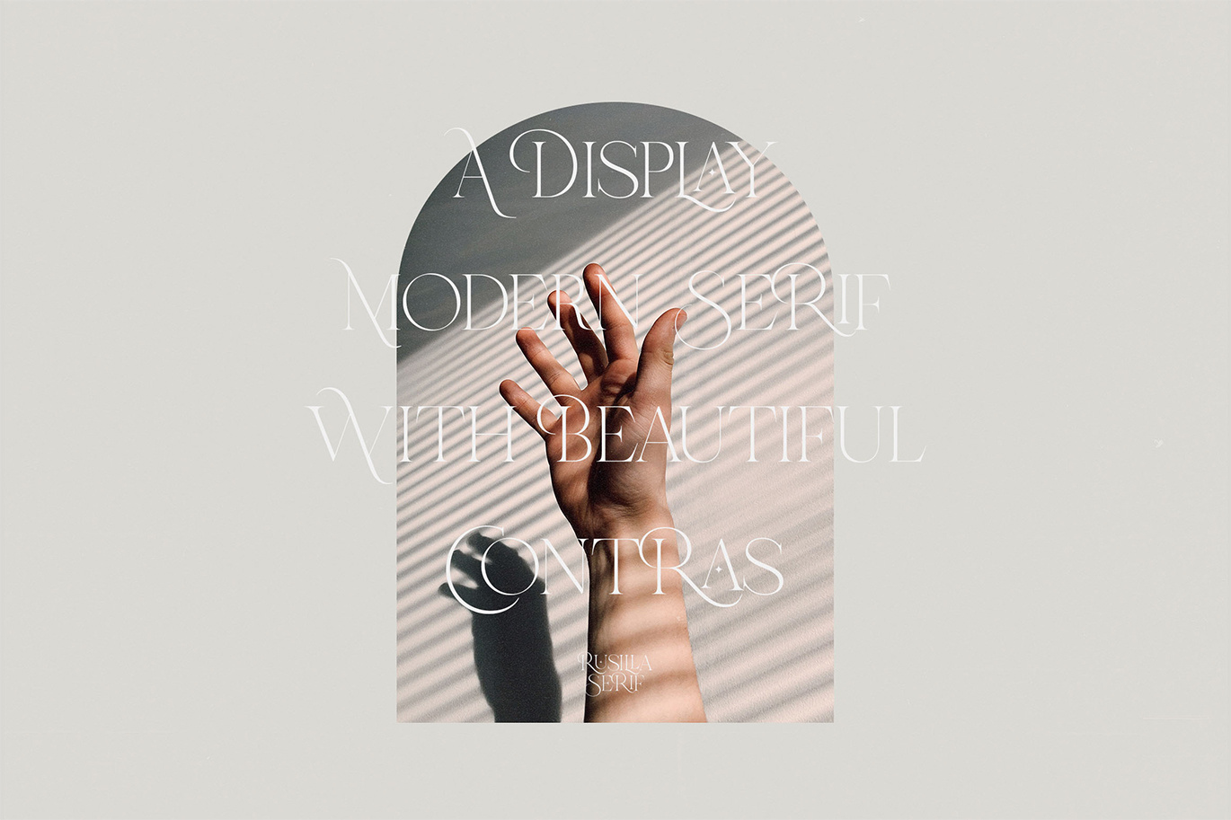 Rusilla Serif branding classy font design graphic design illustration instagram logo lovely font