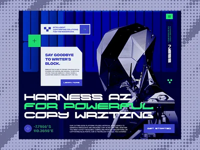 The Future - AI ai artificial intelligence dailyui design layoutdesign typography ui vector webdesign weblayout