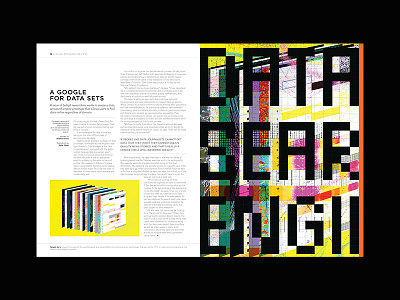 Datasets colour data datasets illustration science illustration search spreadsheet typography