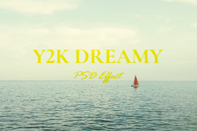 Y2K Dreamy Effect Photoshop (Free) 80s effect grain photoshop psd