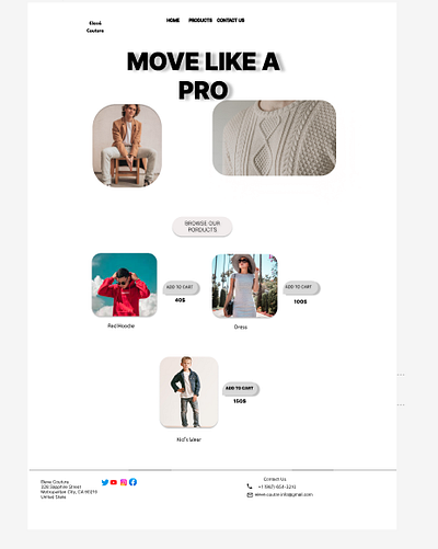 Fashion Brand WebPage UI Design buy clothes clothes webpage cothes buy fashion fashion brand fashion webpage fashion website ui design sale store ui ui design