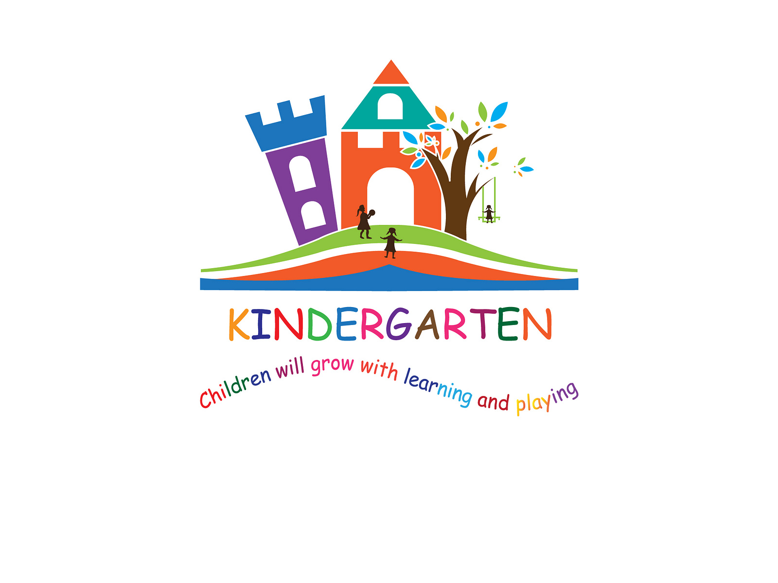 Kindergarten.child Educare.logo By Rs Design On Dribbble