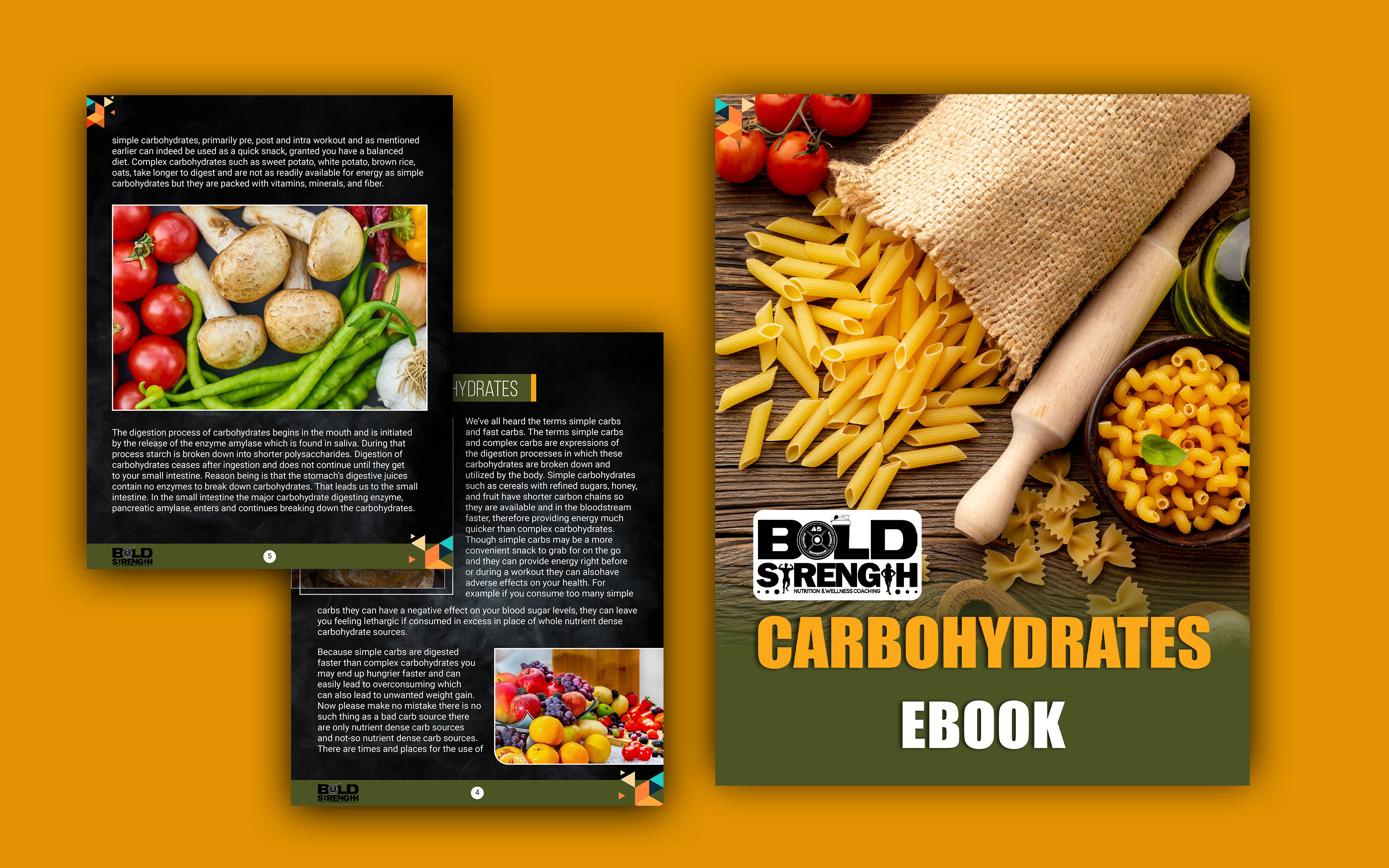 Example of Recipe Ebook, Meal Plan /Cookbook Design