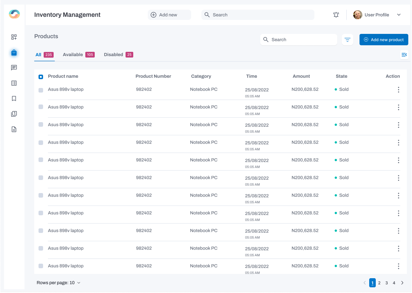 Inventory Management System design erp inventory management product product design saas uiux