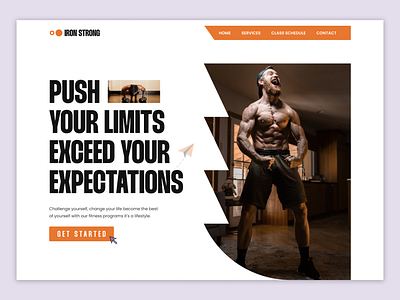 FITNESS | GYM Website body building daily ui design exercise figma fit fitness fitness motivation gym gym life health landing page love training ui ui design uiux web design website workout