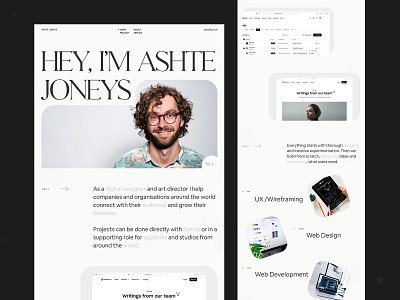 Portfolio Landing Page designs, themes, templates and downloadable