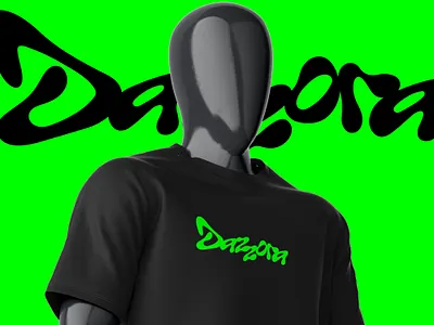 Dazzora branding handlettering lettering lettermark logo typo typography wordmark