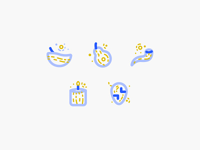 Swiggy icons x Van Gogh icon illustration ui uidesign