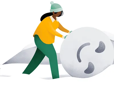 Holiday Illustration adobe illustrator brand illustration figure holiday illustration illustration illustrator marketing illustration person vector vector art