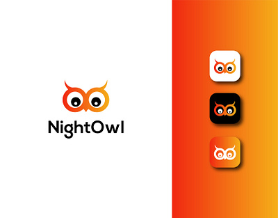 NightOwl - Logo Design (Unused ) brand identy branding company identity design graphic design logo