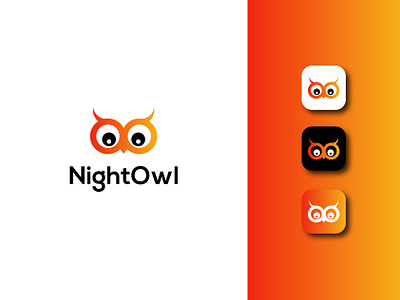 NightOwl - Logo Design (Unused ) brand identy branding company identity design graphic design logo