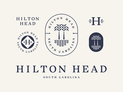 Omni Hilton Head badge brand identity branding custom type hilton head hospitality hotel icon identity mark logo merchandising monogram ocean palms resort seal series symbol typography