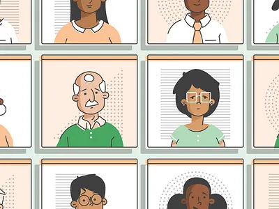 Employee Experience adobe illustrator brand illustration figure illustration illustrator marketing illustration person vector vector art