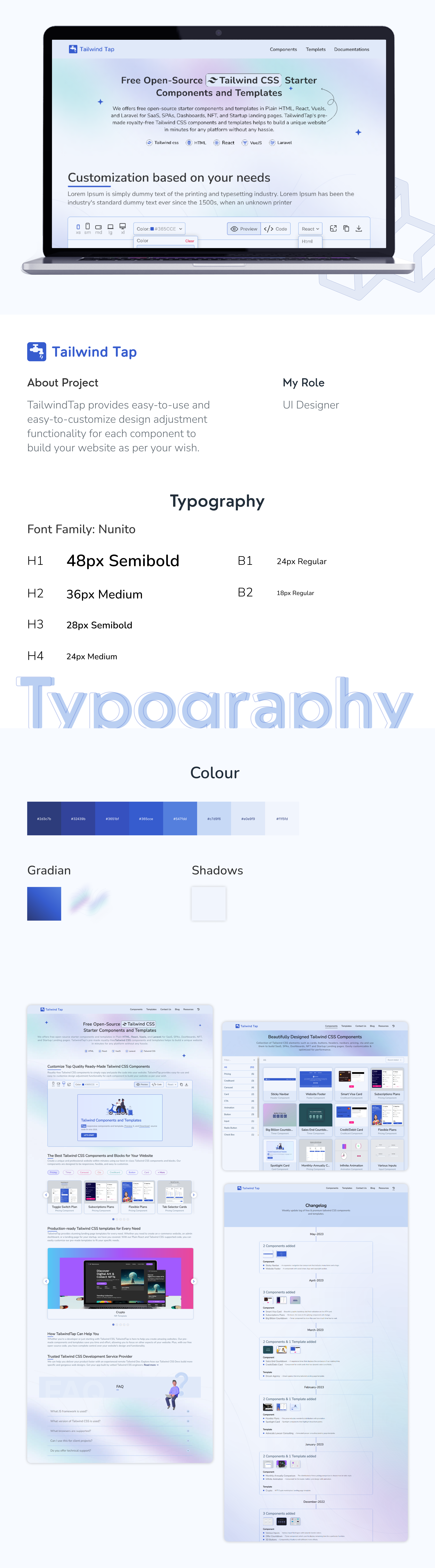 Tailwind Tap : Tailwind CSS ready Components & Templets websites dashboard landingpage tailwindcss ui uidesign websites