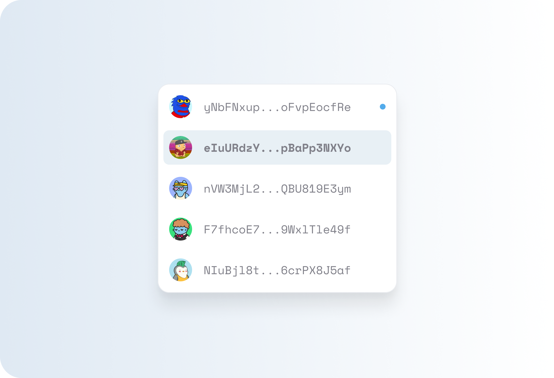 Web3 Wallet Address blockchain crypto design product wallet web3