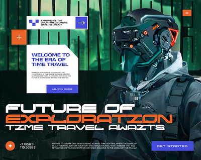 Time Travel Concept website animation app design branding design graphic design illustration logo motion graphics redesign ui ux vector