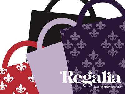 Regalia branding design graphic design illustration logo