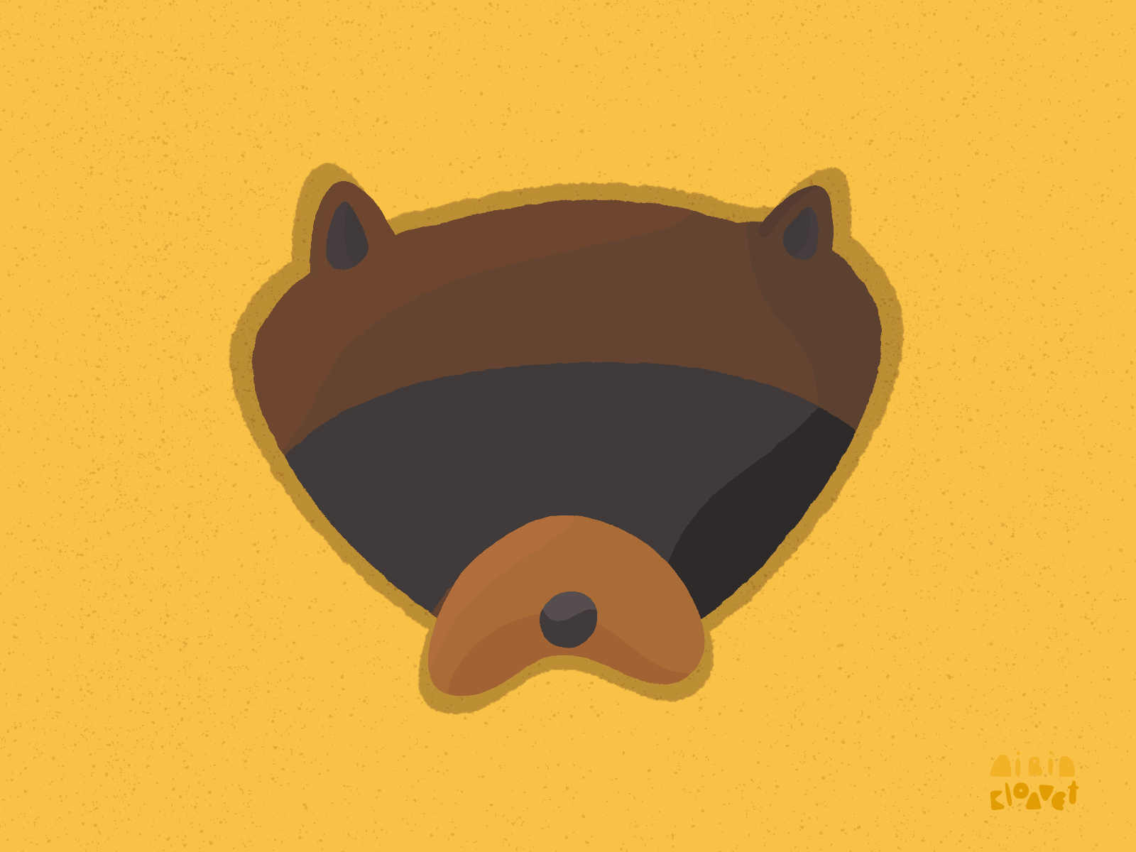 Khaki Scouts Raccoon accidentally wes anderson airinkloavet animal animation character design forest gif graphic design green happy illustration label motion motion graphics nature raccoon vintage wes anderson yellow