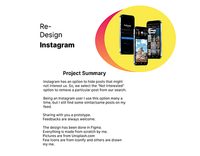 Instagram Interaction Design interaction design productdesign ui ux