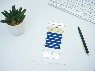 On Progress ! Field Officer App branding ui
