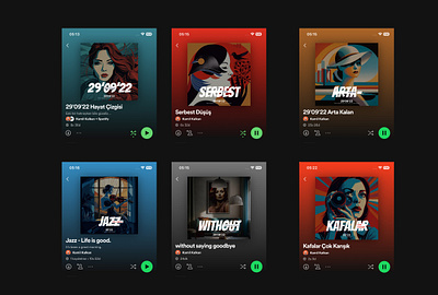 Spotify Playlist & Podcast Cover V2.0 banner clean cover fashionin figma fluencer illustration newplaylist podcast spotify thumbnail youtube