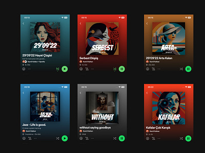Spotify Playlist & Podcast Cover V2.0 banner clean cover fashionin figma fluencer illustration newplaylist podcast spotify thumbnail youtube