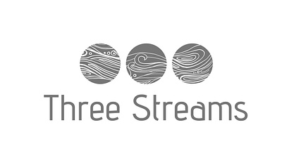 "Three Streams" Logo Concept branding design design concept graphic design illustration logo typography vector