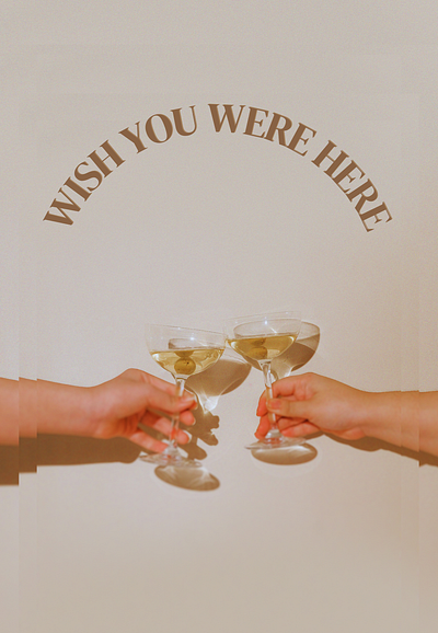 wish you were here design los angeles type art typography