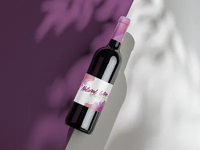 Natural Wine Branding and Label Concept branding design design concept graphic design illustration label logo packaging typography wine wine label