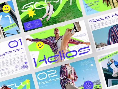 Helios - Fashion Presentation after effects animation deck design fashion graphic design layout motion graphics pitchdeck powerpoint presentation slides style