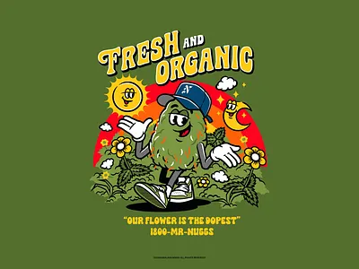 Lucky Garden character characterdesign flower fresh garden illustration malaysia mascot organic sun vector