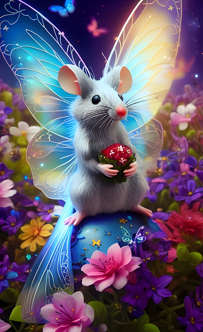 Angeli Mouse 3d animation app branding design graphic design illustration logo ui vector