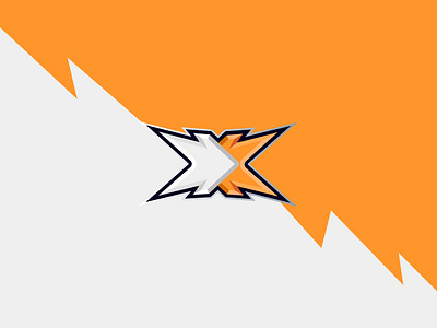 Custom X Initial Logo creative custom x logo designer esports esports logo gaming x logo gfx icon initial logo lettermark mahbubnur minimal modern logo orange symbol logo twitch logo vector vectplus x gaming logo x logo