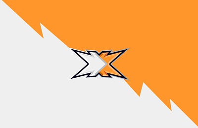 Custom X Initial Logo creative custom x logo designer esports esports logo gaming x logo gfx icon initial logo lettermark mahbubnur minimal modern logo orange symbol logo twitch logo vector vectplus x gaming logo x logo