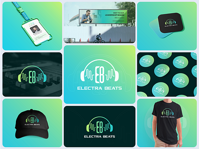 Electra Beats | Musical Logo Design beats logo brand identity branding branding logo graphic design logo logo maker logos modern logo music brand music icon music logo music sign music symbols musical logo timeless logo