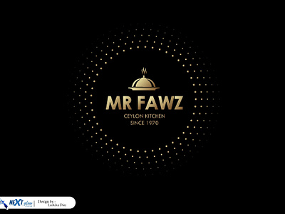 Mr Fawz Restaurant Logo with Outputs graphic design logo