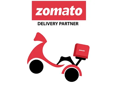 Zomato logo animation design graphic design illustration vector